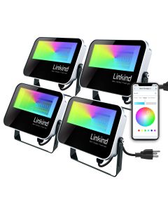 Linkind Smart LED Flood Lights - RGBW